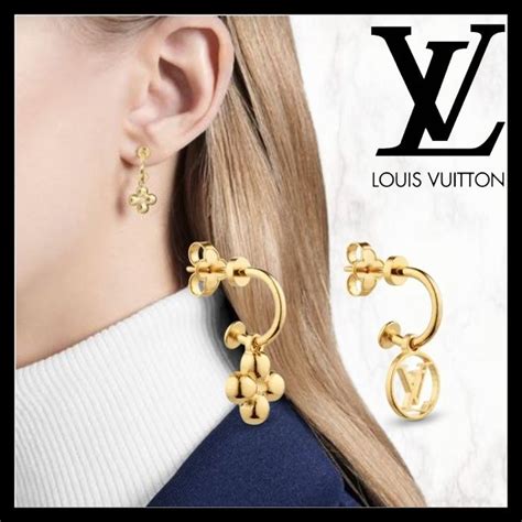 blooming earrings louis vuitton.